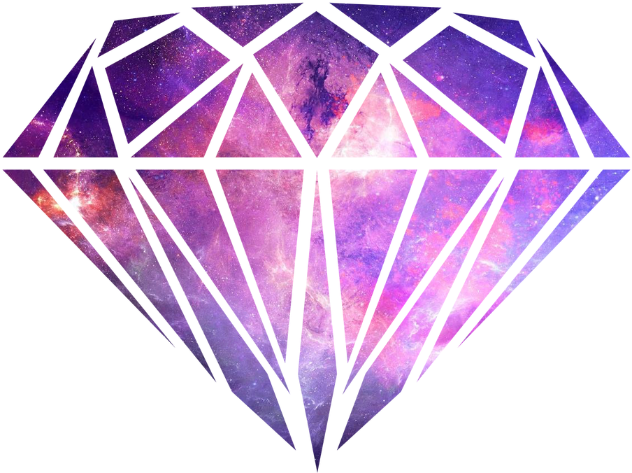 Drawn Diamond Galaxy - Diamond Galaxy (1024x1280), Png Download