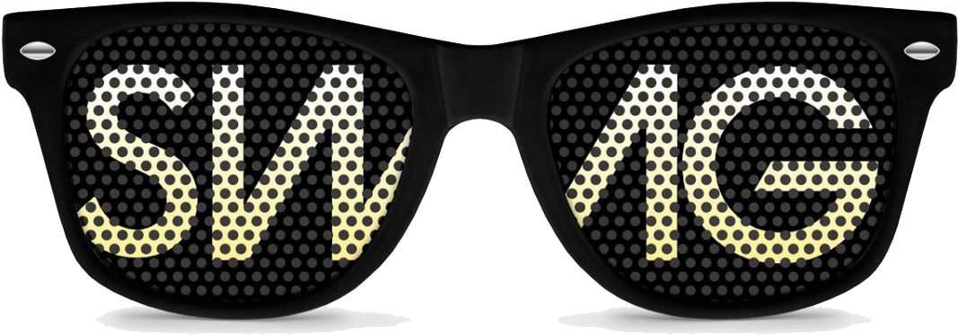 Swag Glasses Png Image Background - Swag Black Retro Party Sunglasses (1024x1024), Png Download