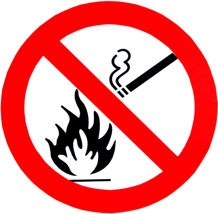 Download No Smoking No Fire Sign Png Image - Verboden Te Roken (500x507), Png Download