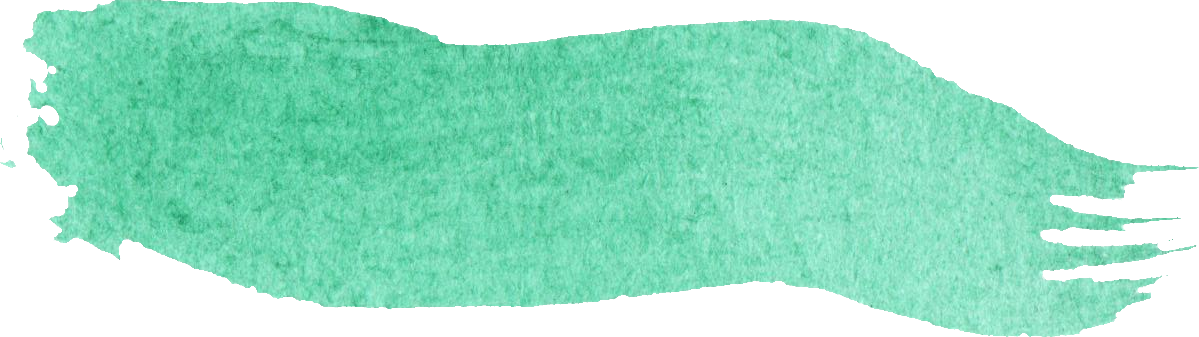 Transparent Watercolor Green - Green Watercolor Brush Png (1199x337), Png Download