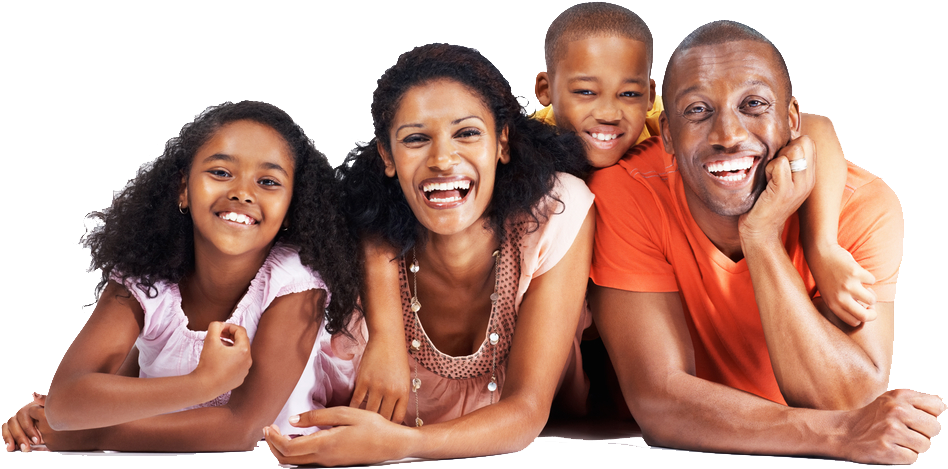 Which Membership - African American Family Png (1000x661), Png Download