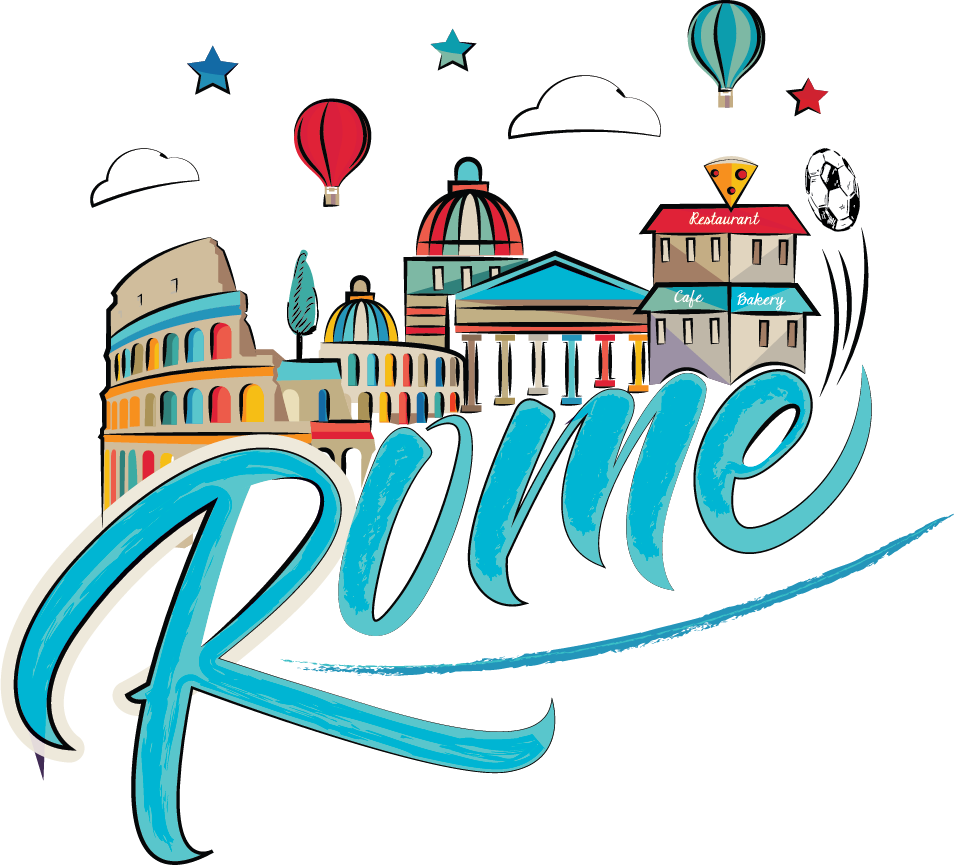 Rome Cartoon Comic World - Roma Dibujo (954x865), Png Download