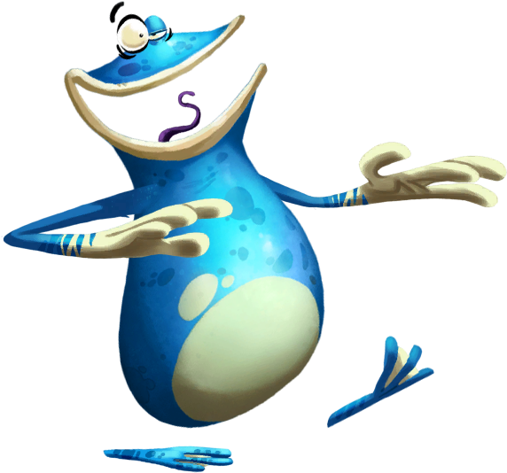 Globox - Rayman Postacie (600x600), Png Download