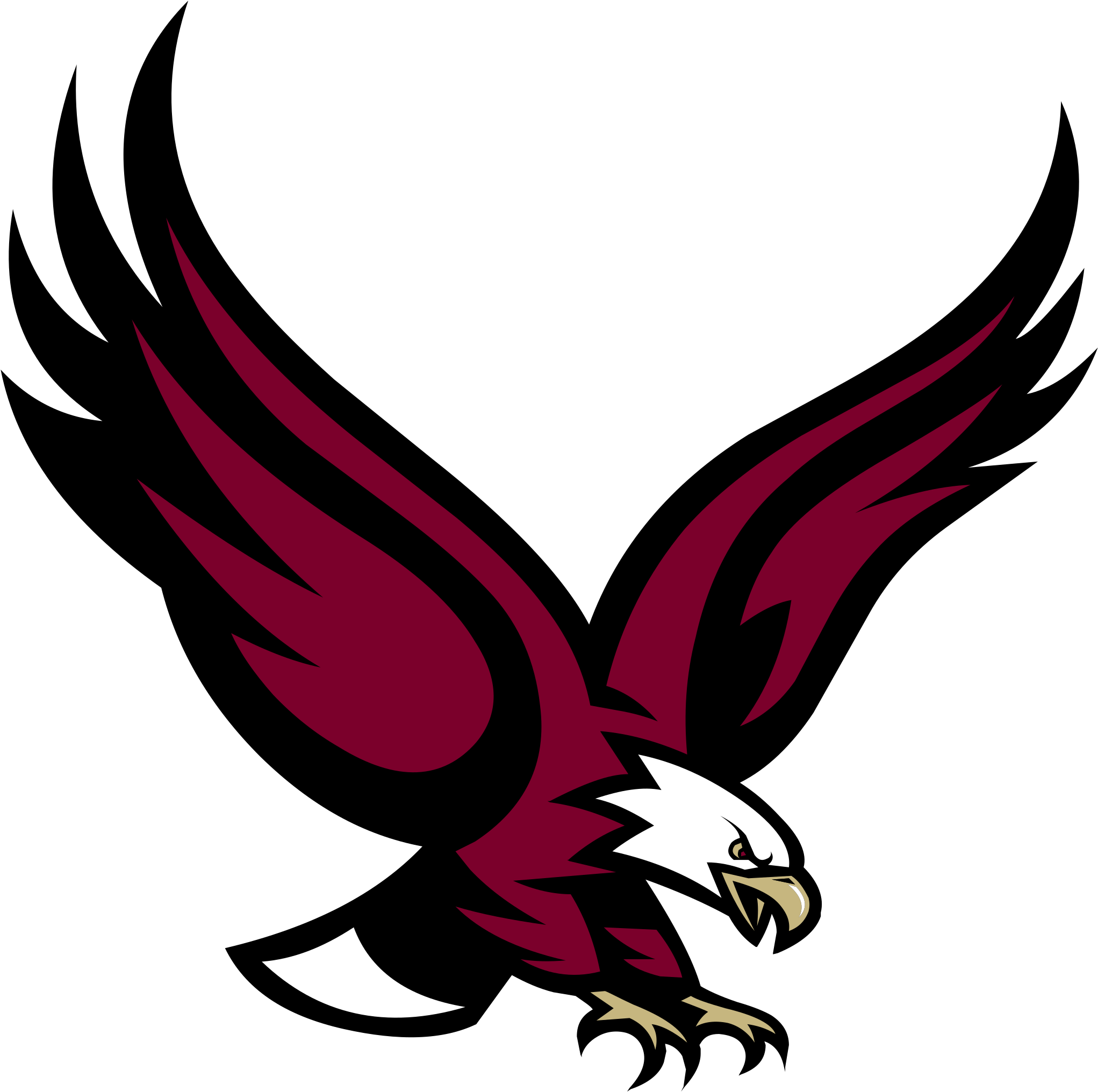 Boston College Eagles Logo Png Transparent - Boston College Eagle Logo (2400x2400), Png Download