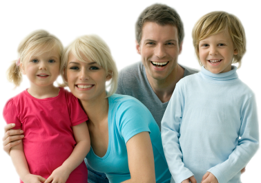 Family And Life In Norway - Healthy Eyes Family (426x282), Png Download