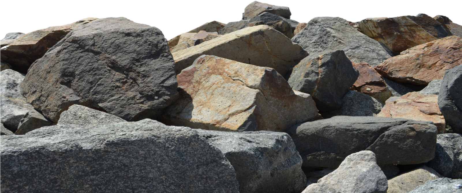 Rock Png Images Transparent - Rubble Png (1600x1060), Png Download