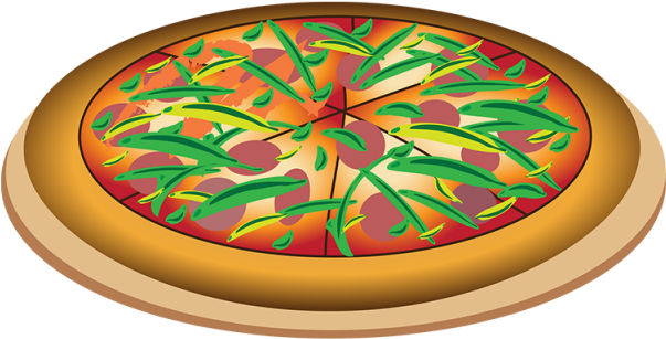 Realistic Pizza Vector Png, Pizza, Realistic, Pizza - Pizza (640x640), Png Download