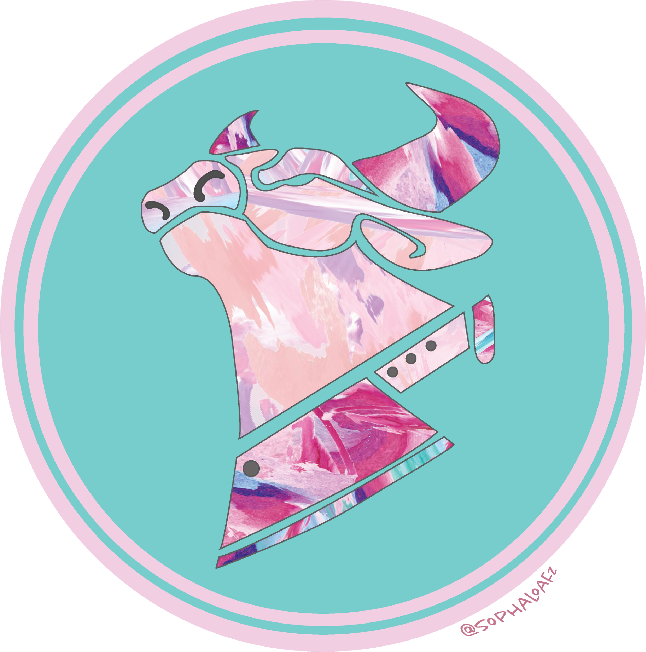 Fan Artattempt At Pastel Watercolor Logo For The Boys - Illustration (3602x3368), Png Download