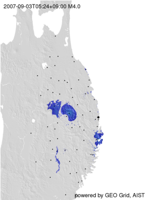 Quick Estimation System For Earthquake Maps Triggered - Illustration (300x400), Png Download
