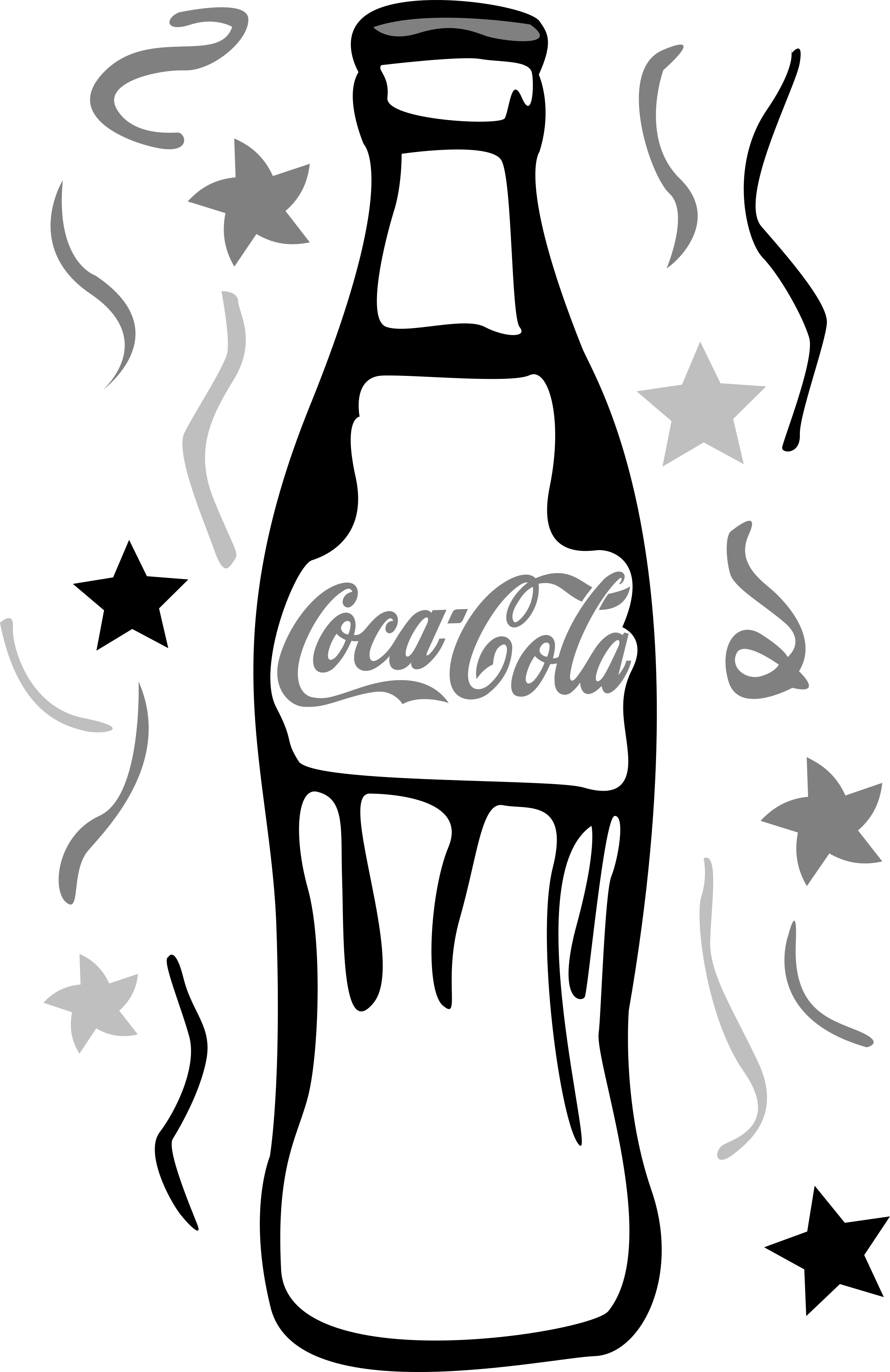 Bottle Drawing Coca Cola - God, Country And Coca-cola: The Definitive History (2400x3701), Png Download