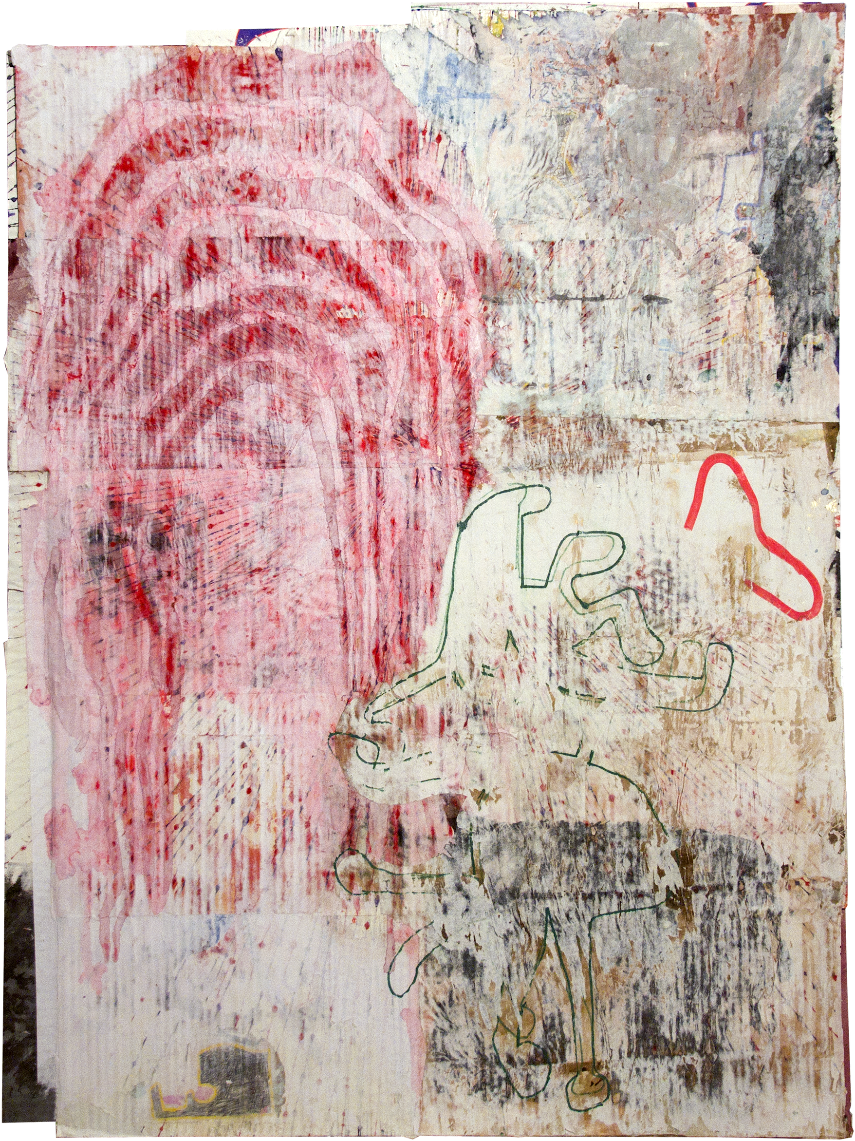 Acrylic, Ink, Watercolor, Marker, Color Pencil, Graphite, - Motif (2000x2541), Png Download