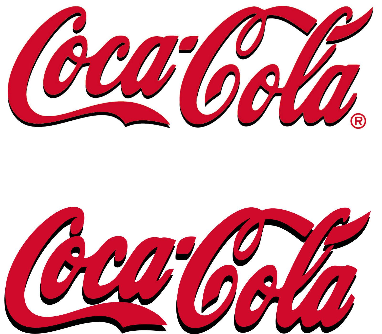 Coca Cola Logo Download Clipart Png - Cocacola Logo In Png (1600x1398), Png Download