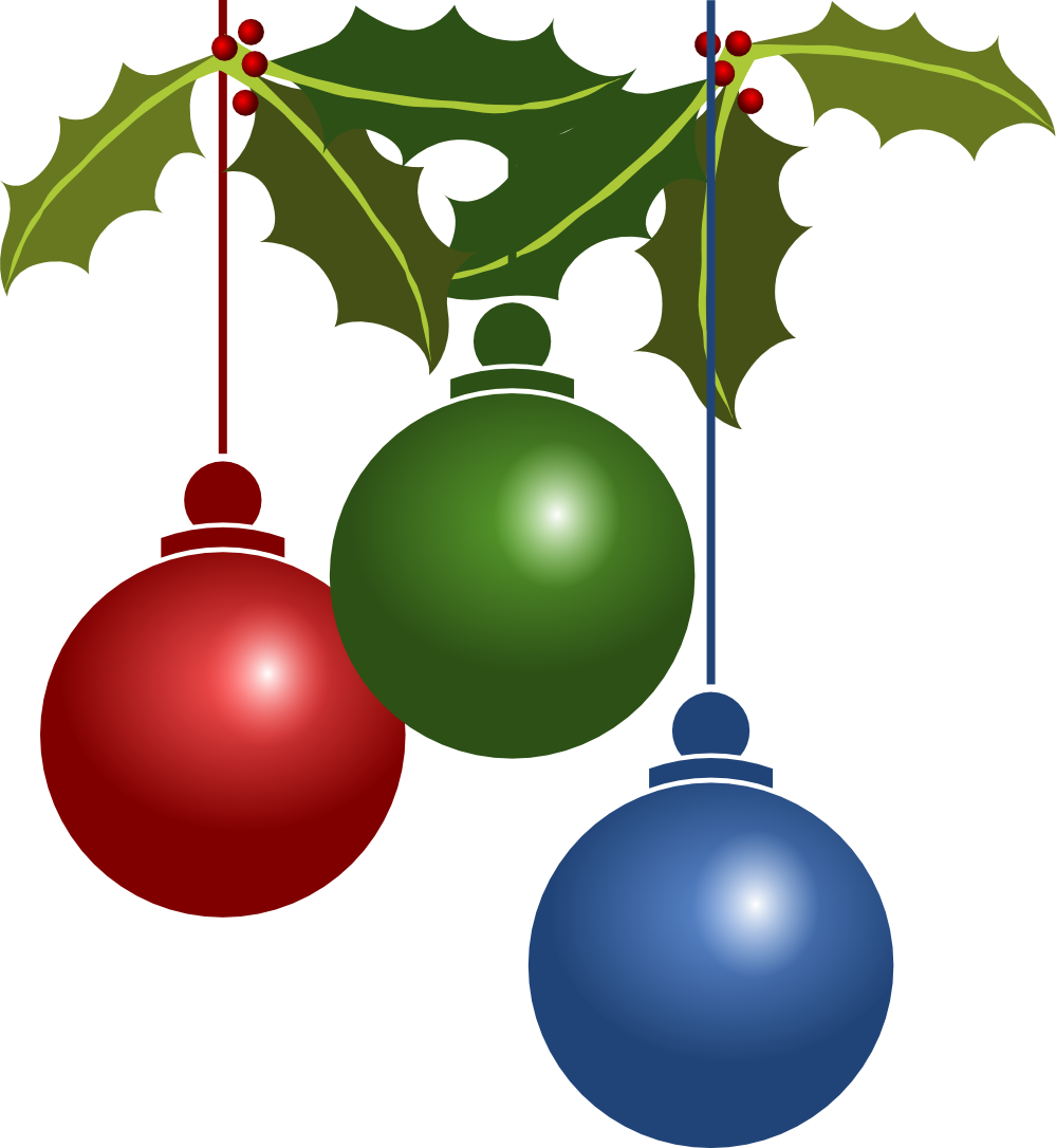 Christmasornaments - Christmas Clip Art Png (400x435), Png Download