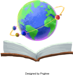 Beautiful Cartoon Hand-painted Watercolor Book Knowledge, - Psd (360x360), Png Download