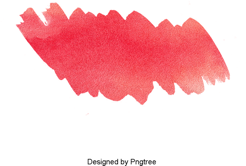 Red Watercolor Effect, Watercolor Clipart, Color Drawing, - Drawing (800x800), Png Download