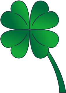 Small Lucky Clover Clipart Jpg Free Stock - 4 Leaf Clover Transparent Background (636x900), Png Download