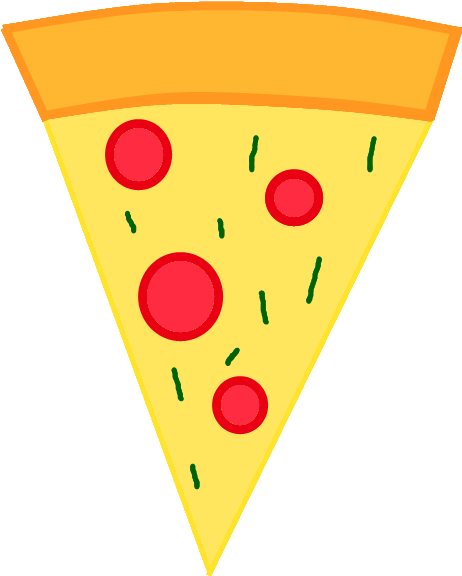 Pizza Slice - Clip Art (475x582), Png Download