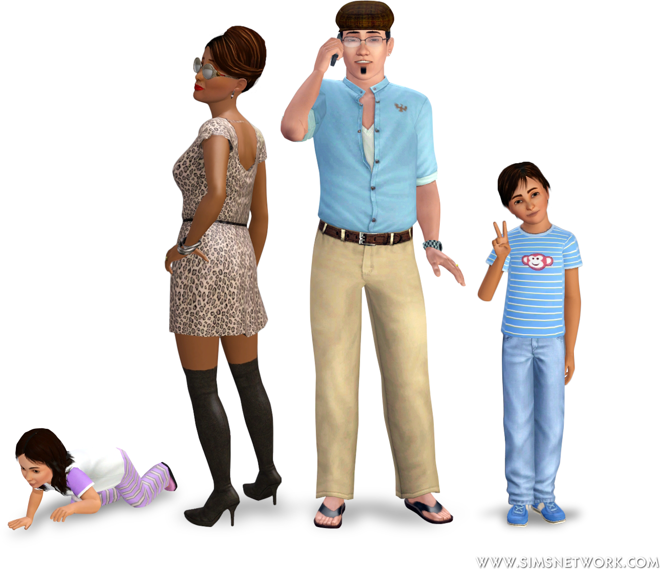 The Sims 3 Hidden Springs - Sims 4 Render Group (1388x1170), Png Download