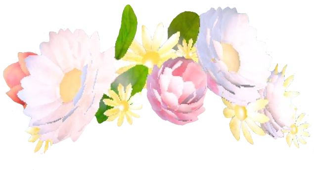 Png Snapchat Filters Clipart Freeuse Library - Snapchat Flower Crown (639x362), Png Download
