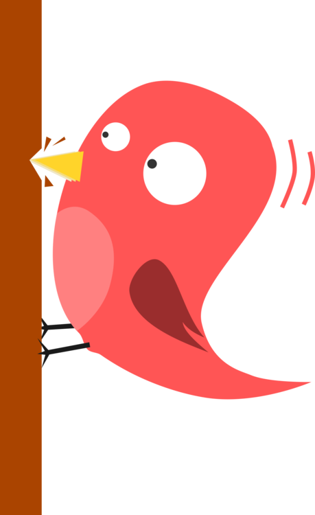 Woodpecker Line Art Computer Icons Watercolor Painting - Woodpecker (459x750), Png Download