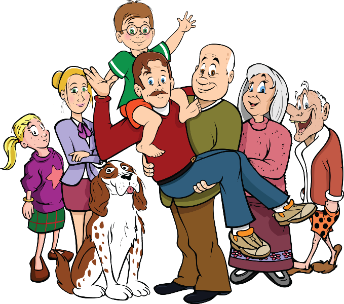 International Family Clipart - Clip Art Of Family (679x600), Png Download