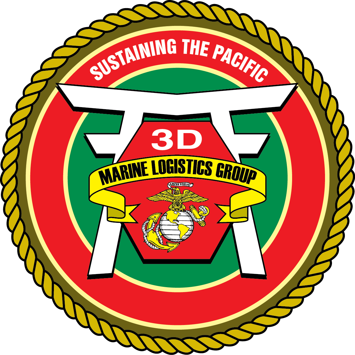 Flag Of The United States Marine Corps (1200x1200), Png Download
