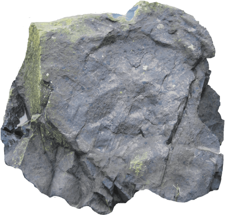 Free Png Stones And Rocks Png Images Transparent - Rock Top View Png (850x772), Png Download