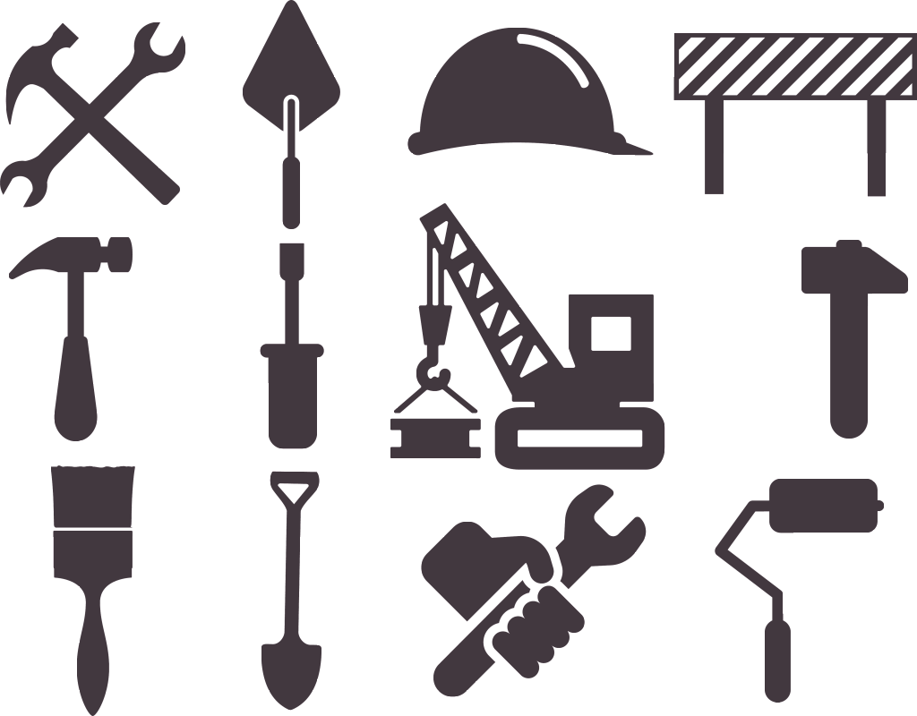 This Graphics Is Architectural Small Icon About Webpage - Construction (1024x800), Png Download