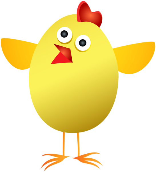 Easter Chicken Png Clip Art Image Pinterest - Chicken Fingers Png Clipart (546x600), Png Download