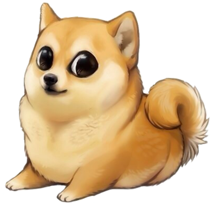 And Am I The Only One Who Realized That It's A Shiba - Doge Chibi (600x600), Png Download