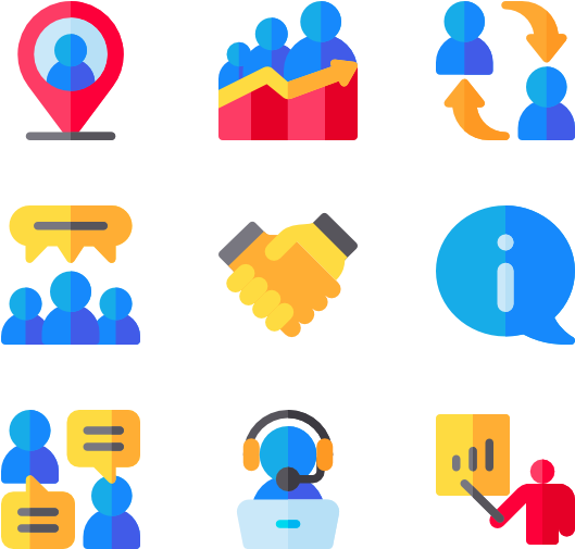 Discussion 50 Icons - Conference Icons (600x564), Png Download