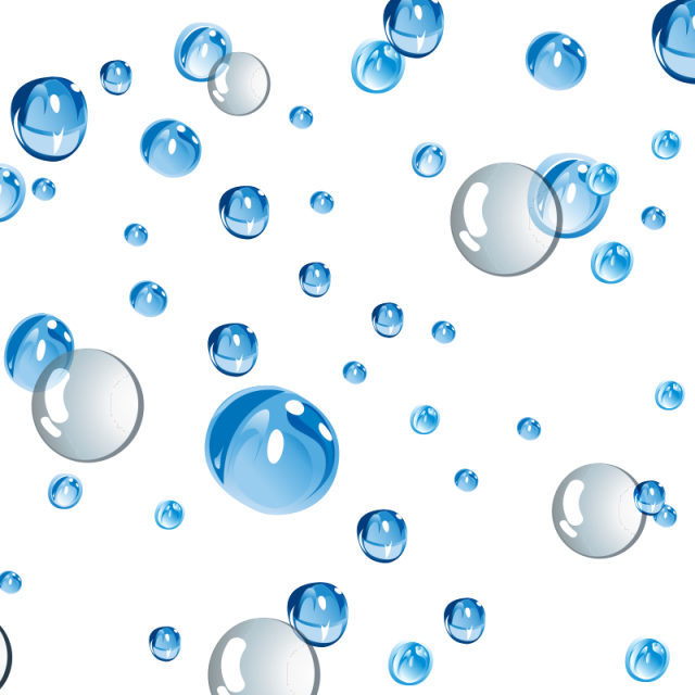 Water Drops Vector, Water Drops, Water Drop Background, - Vector Background Water Drop (640x640), Png Download