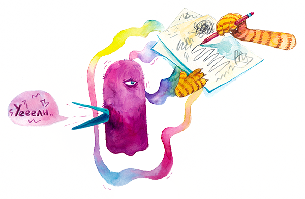 All These Feelings Soothe Me And Make Me Happier - Child Art (600x393), Png Download