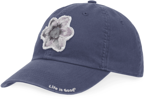 Watercolor Flower Tattered Chill Cap - Hat (570x570), Png Download