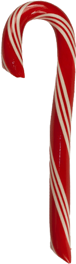 Chocolate Filled Peppermint Cane - Chocolate Filled Candy Cane (380x550), Png Download
