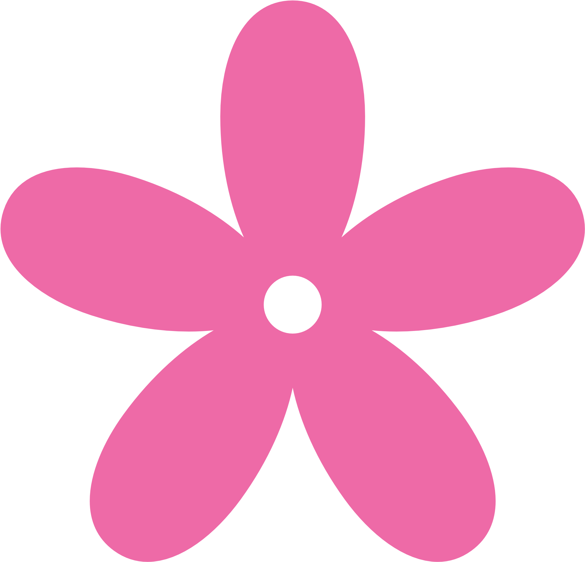 Basic Flower Clipart At Getdrawings - Small Flower Clipart (1969x1952), Png Download