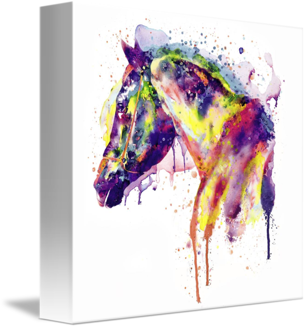 "majestic Horse" By Marian Voicu, Bucharest // - Majestic Horse Backpack By Marianvoicu (606x650), Png Download