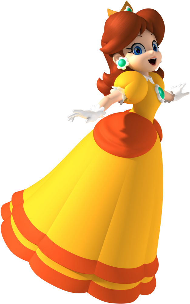 Daisy - Daisy Mario Party 9 (661x1024), Png Download
