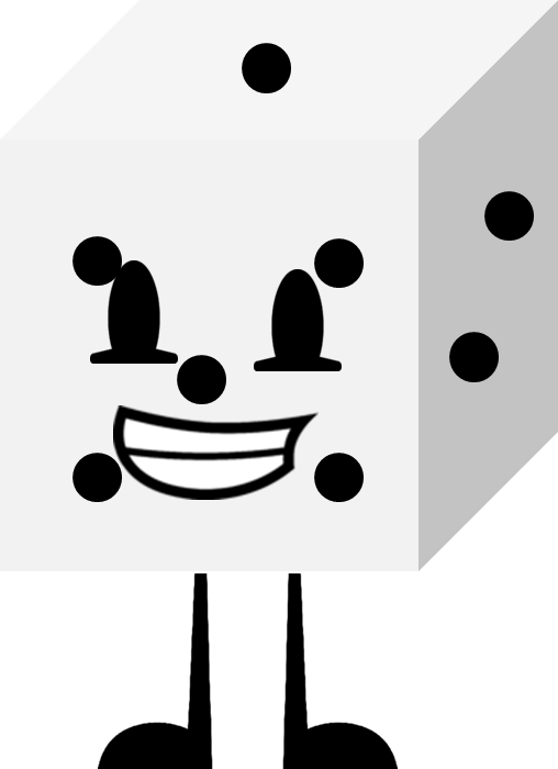 Inanimate War - Dice - Portable Network Graphics (508x700), Png Download