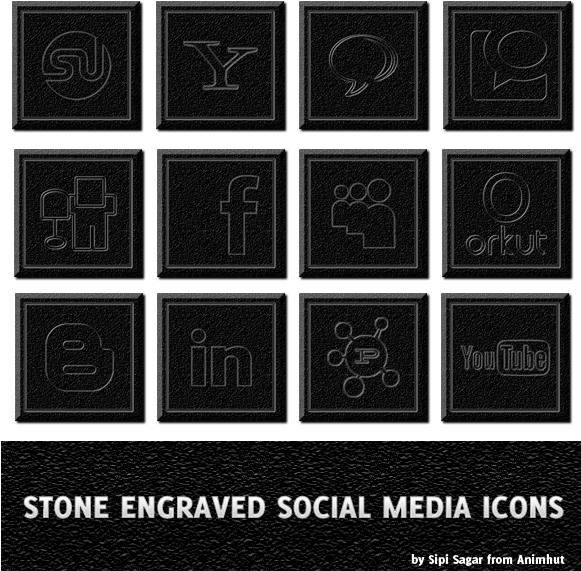 Social Media Icons - Floor (580x580), Png Download