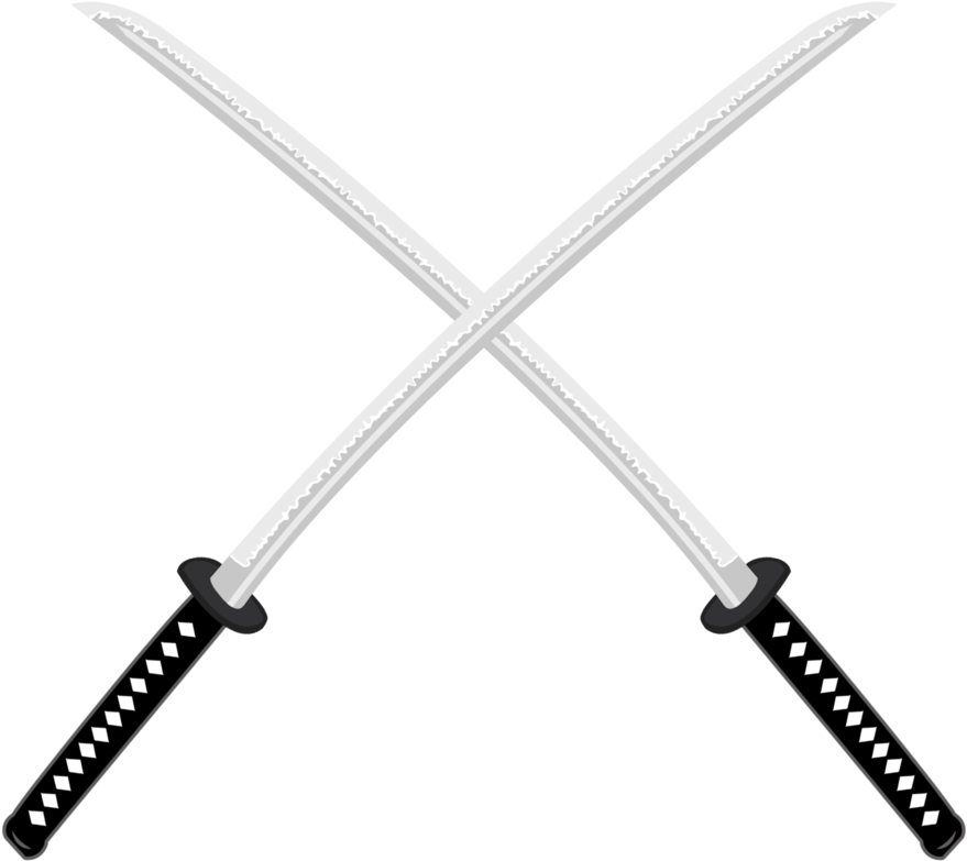 Katana Png - Espadas Deadpool Png (900x812), Png Download