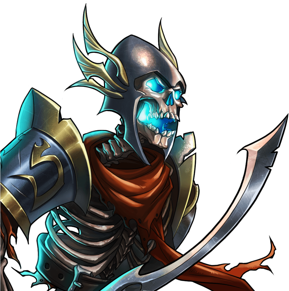 Troop Skeleton - Gems Of War Skeleton (1024x1024), Png Download