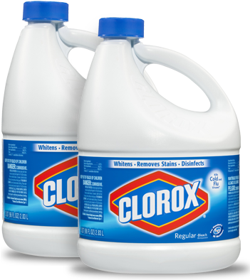 Clorox® I Love To Bleach Everything - Clorox Concentrated Regular Liquid Bleach - 121 Oz. (350x400), Png Download