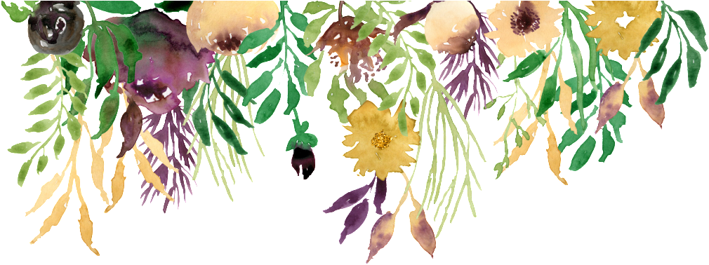 This Graphics Is Cartoon Watercolor Flower About - Watercolor Painting (1024x428), Png Download