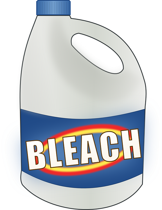 Does Bleach Kill Mold - Bleach Clipart (558x720), Png Download