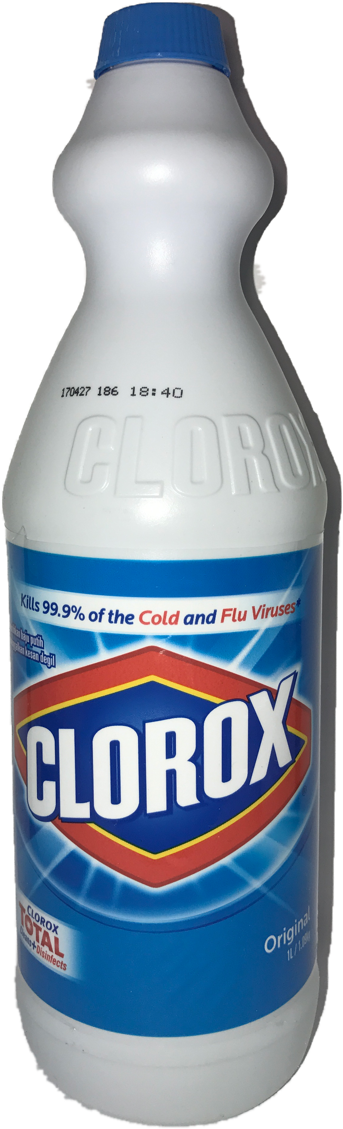 Clorox Bleach Regular 1l - Clorox Liquid Bleach Lemon, 2 L (3024x4032), Png Download