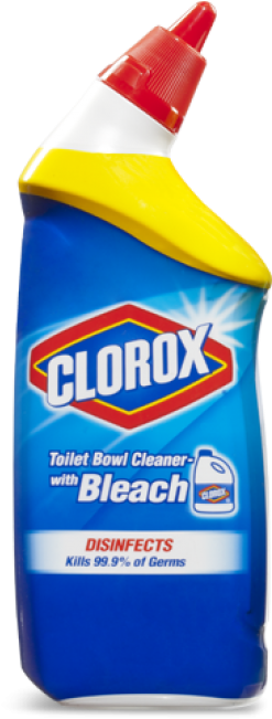 Zoom - Clorox Company, The 24-oz. Rain Clean Toilet Bowl Cleaner (650x650), Png Download