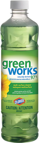 Green Works Compostable Cleaning Wipes, Original Scent, (280x505), Png Download