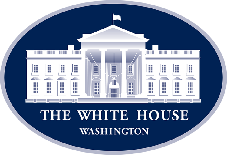 Us Whitehouse Logo - White House Staff Logo (720x490), Png Download
