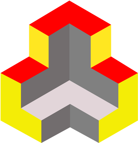 3d Cube, 3d, Cube Png And Vector - Euclidean Vector (640x640), Png Download